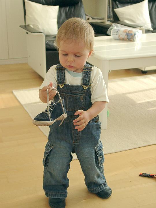 Ich hab meine ersten Schuhe..